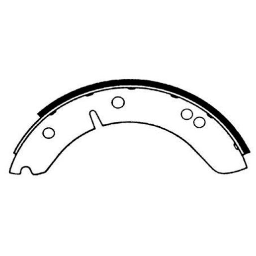 Brake Bonders Brake Shoe 228.6mm N1234