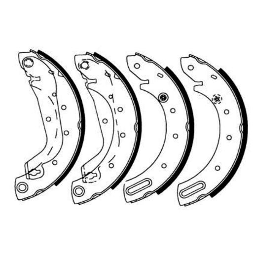 Brake Bonders Brake Shoe 254mm N1800