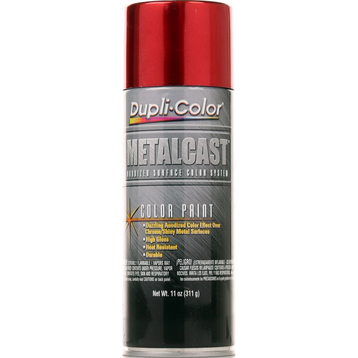 Dupli-Color Metal Cast Anodised Red Aerosol Spray 311g MC200