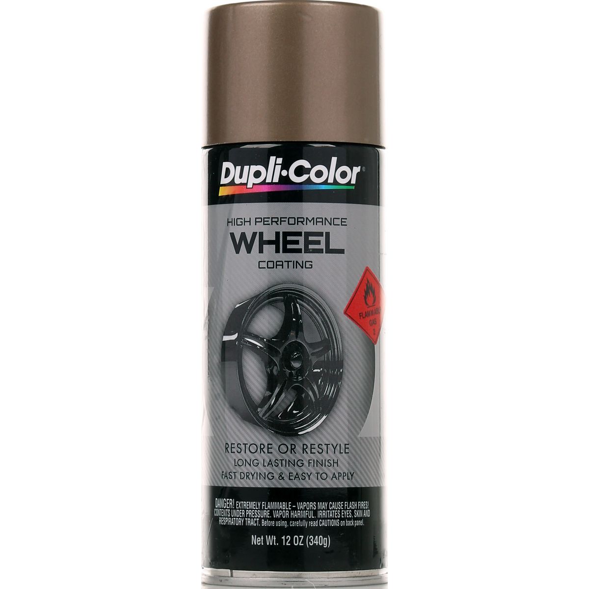 Dupli-Color Hi Performance Aerosol Spray Wheel Coating Bronze 340g WP105