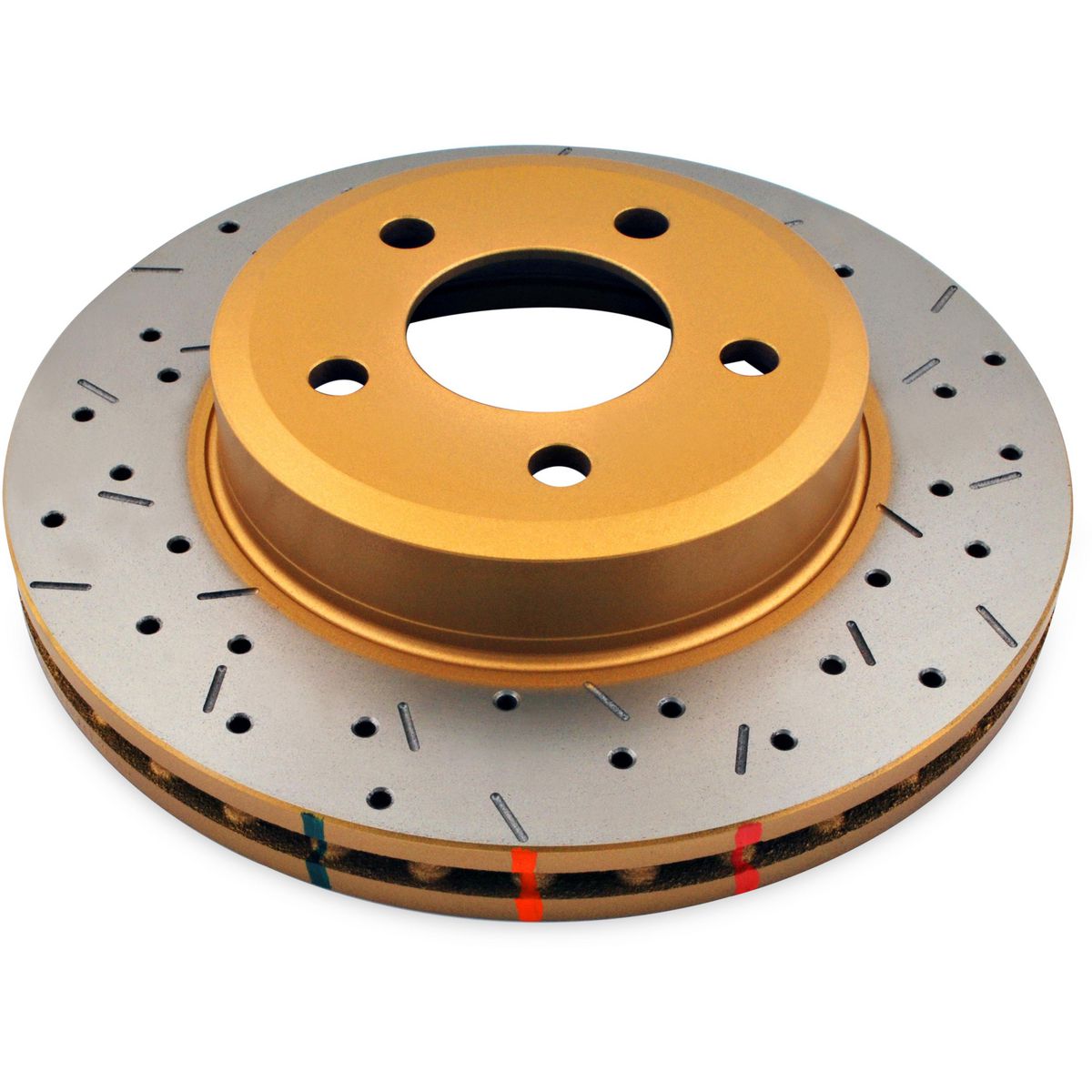 DBA HD 4000 Drilled Slotted Brake Rotor Single 298mm Front DBA4504XS