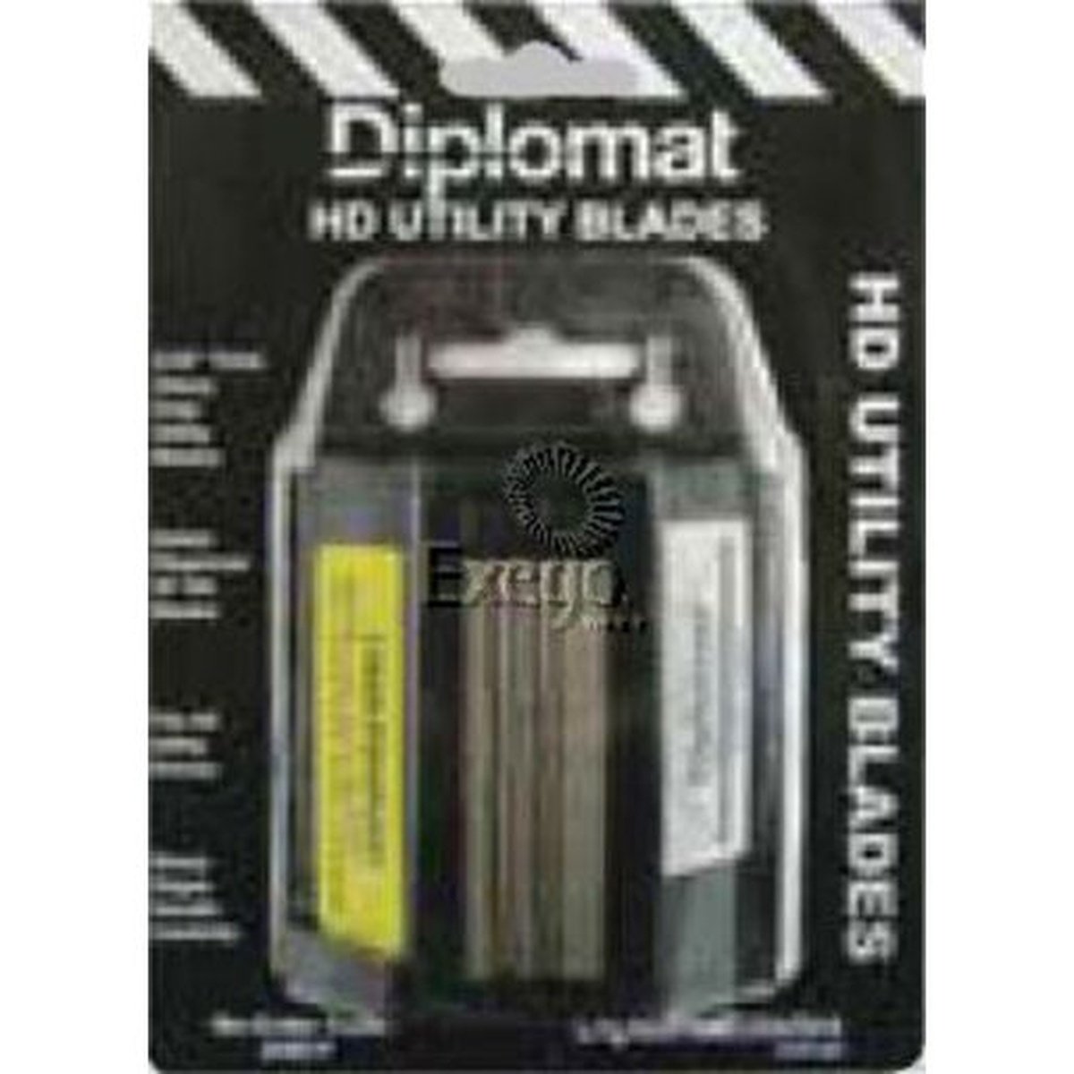 Diplomat H/Duty Carbon Steel Utility Blades 0.25in. Thick Dispenser (Pack of 100) 59x190.63mm A05DY