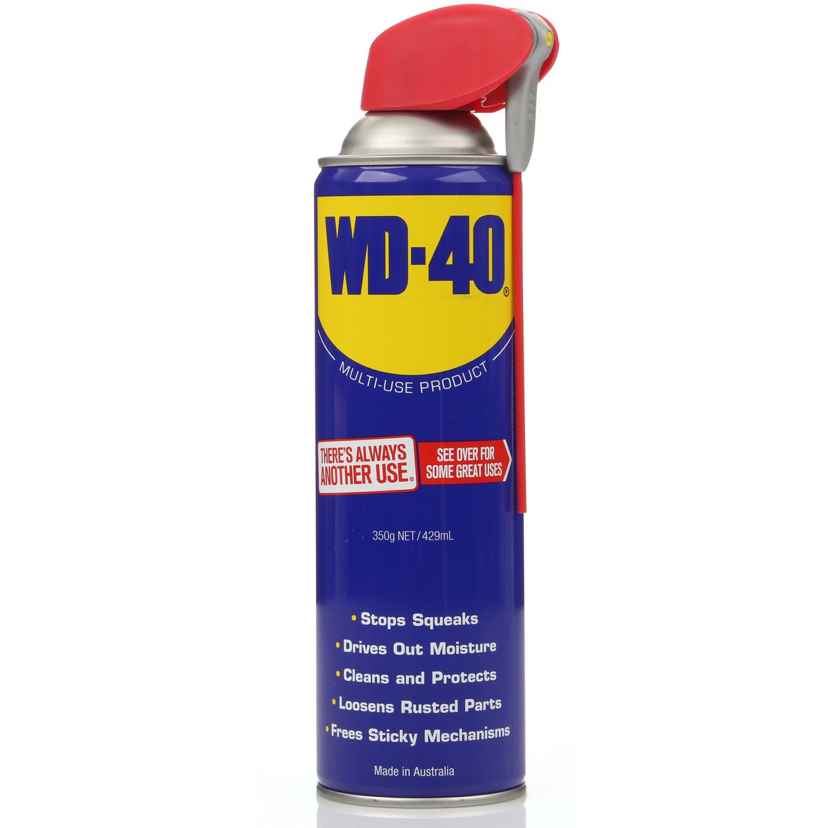 WD-40 Multi Purpose Lubricant Aerosol Spray with Smart Straw 350g 61009