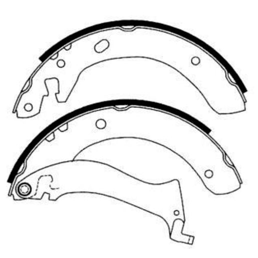 Brake Bonders Brake Shoe 254mm N1790