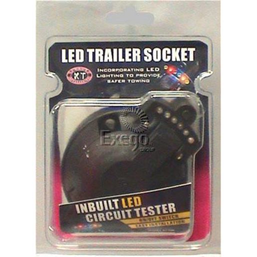 KT Cables Socket-Trailer 7Pin Large Led KT706