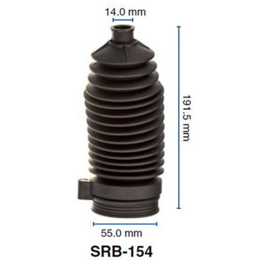 Kelpro Steering Rack Boot SRB-154 fits Ford Focus