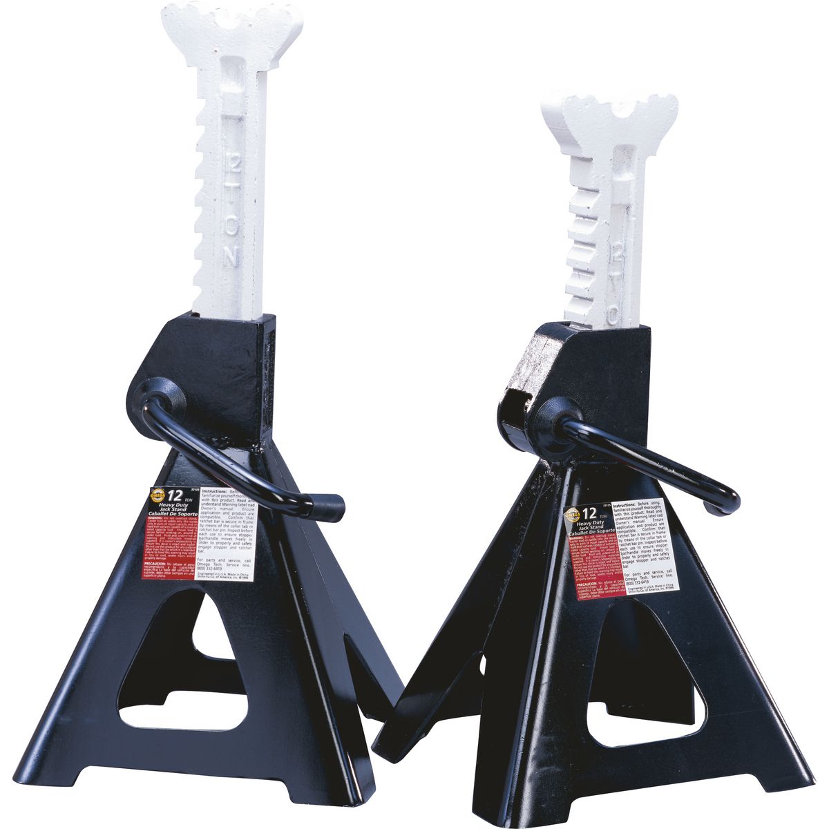 Omega Ratchet Vehicle Stands 8000Kg VSR8000