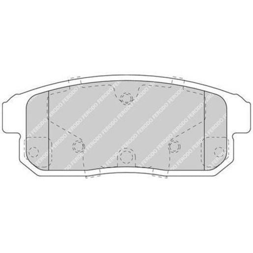 Ferodo Brake Pad Set FDB1759