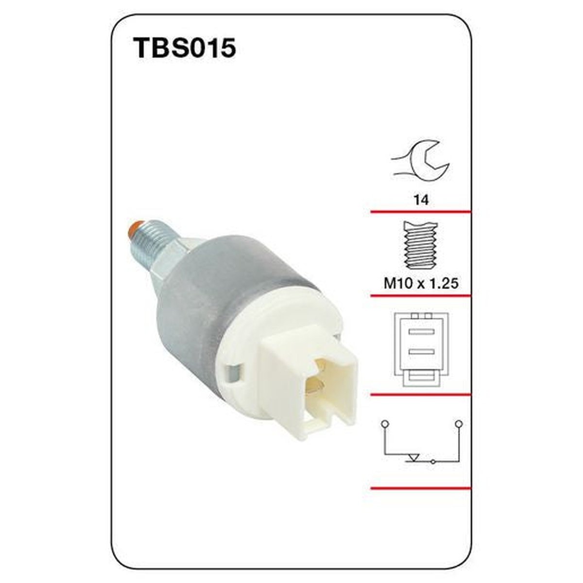 Tridon Brake Light switch TBS015
