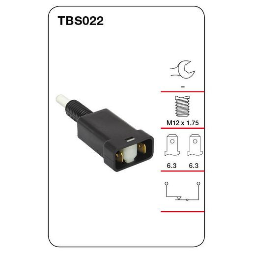 Tridon Brake Light switch TBS022