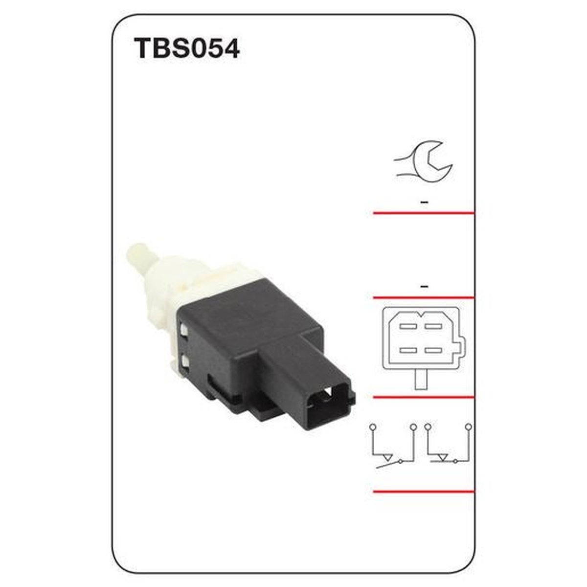 Tridon Brake Light switch TBS054