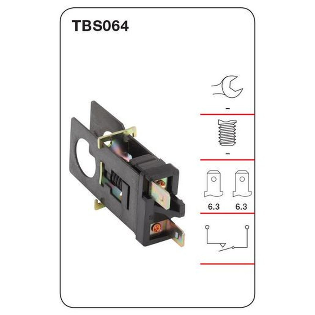 Tridon Brake Light switch TBS064
