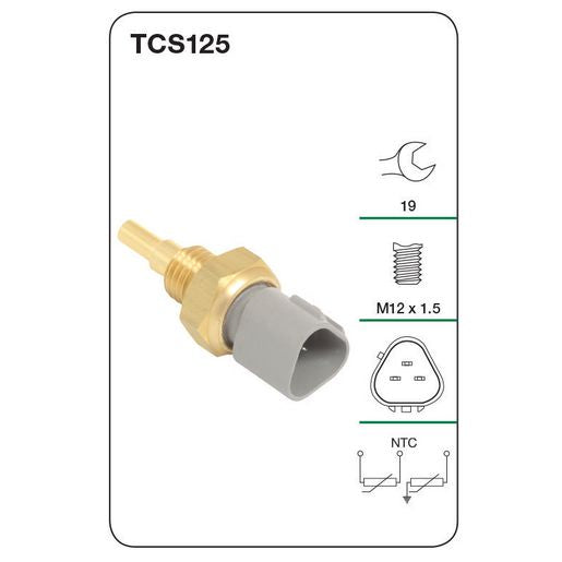 Tridon Coolant Temp Sensor TCS125