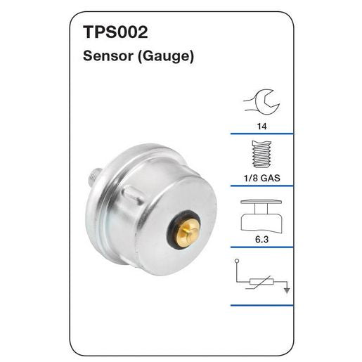 Tridon Oil Pressure Sensor TPS002
