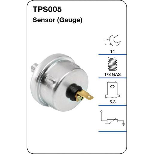Tridon Oil Pressure Switch TPS005