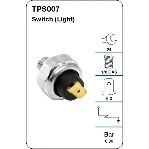 Tridon Oil Pressure Switch TPS007