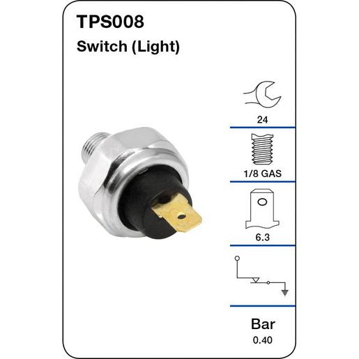 Tridon Oil Pressure Switch TPS008