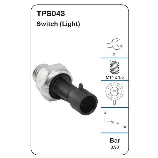 Tridon Oil Pressure Switch TPS043