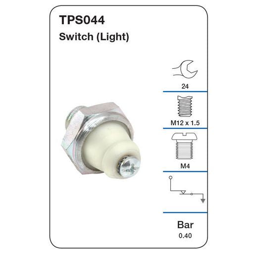 Tridon Oil Pressure Switch TPS044