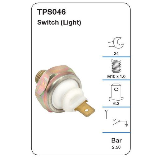 Tridon Oil Pressure Switch TPS046