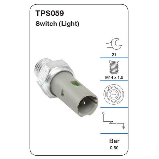 Tridon Oil Pressure Switch TPS059