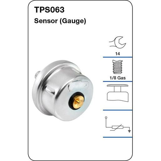 Tridon Oil Pressure Switch TPS063