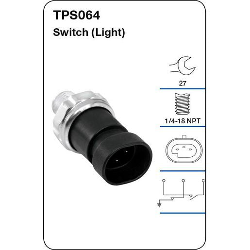 Tridon Oil Pressure Switch TPS064