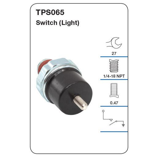 Tridon Oil Pressure Switch TPS065