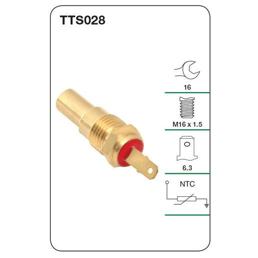 Tridon Water Temperature Sender TTS028