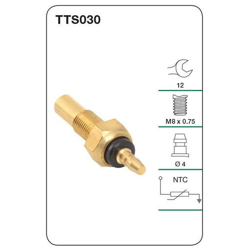 Tridon Water Temperature Sender (Gauge) TTS030