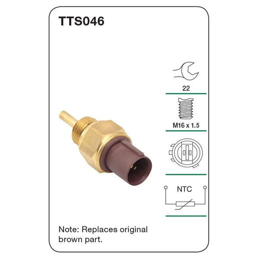 Tridon Water Temperature Sender TTS046