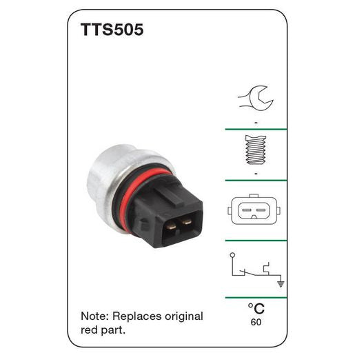 Tridon Water Temp Switch (Warning Light) TTS505