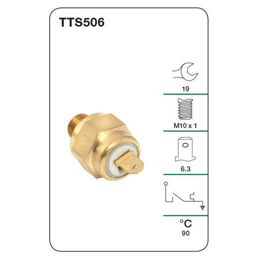 Tridon Water Temp Switch (Warning Light) TTS506