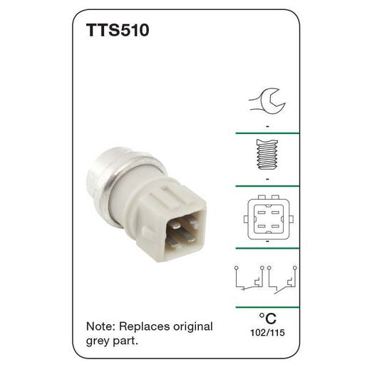 Tridon Water Temp Switch (Warning Light) TTS510