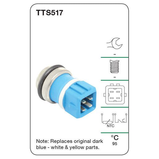 Tridon Water Temp Switch (Warning Light & Gauge) TTS517