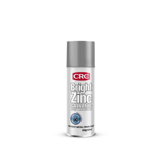 CRC Bright Zinc Galvanic Rust Protection Aerosol Spray 350g