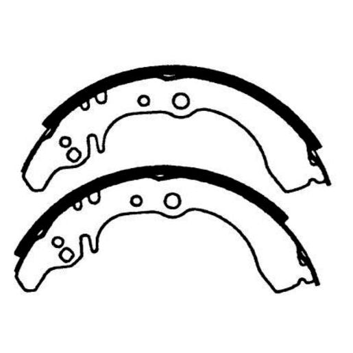 Brake Bonders Brake Shoe 200 mm N1755