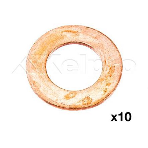Kelpro Sump Plug Washer Copper 1/2 Inch KSW2501