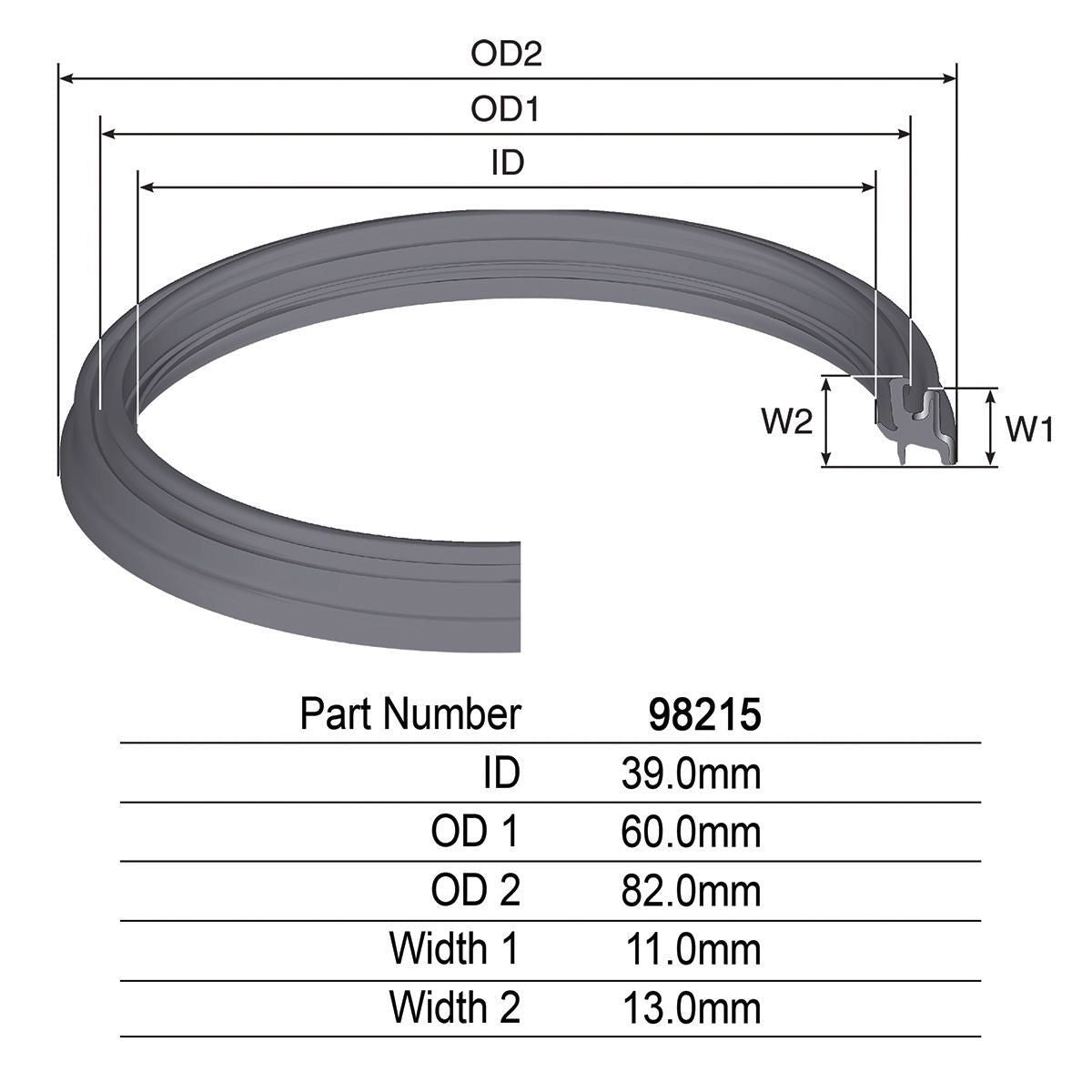 Kelpro Oil Seal 98215