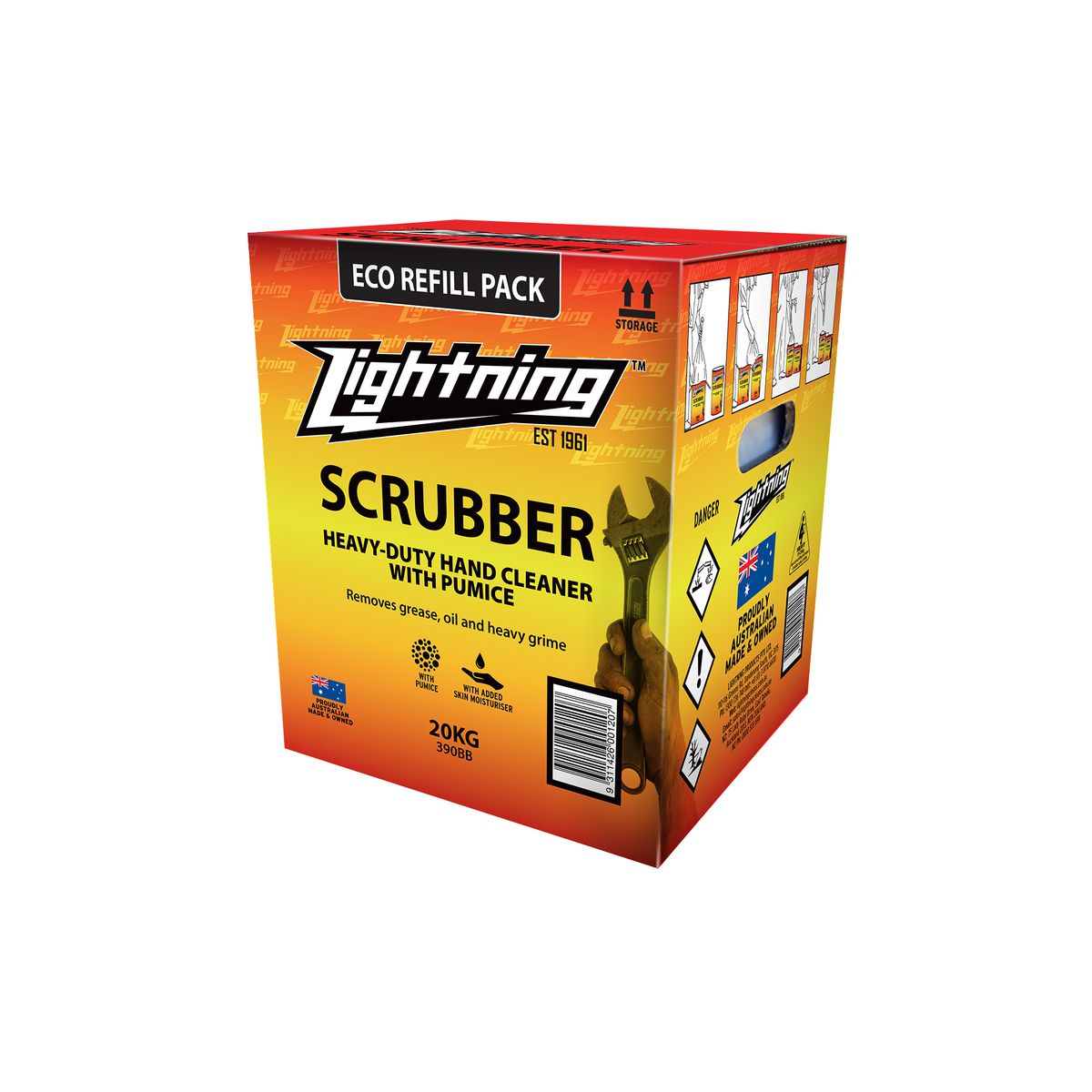 Lightning Scrubber Hand Cleaner 20kg 390BB