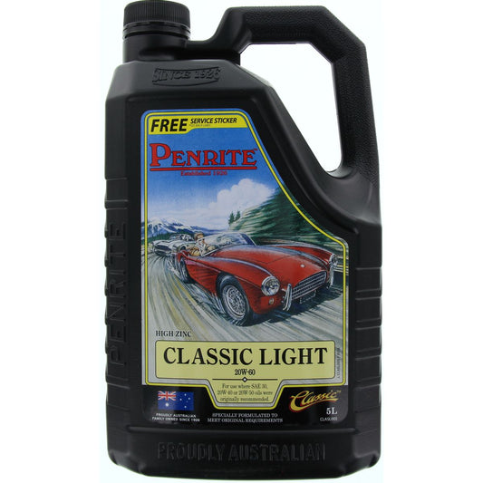 Penrite Classic Light 20W-60 Engine Oil 5L