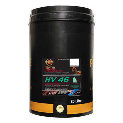 Penrite Oil Indus Hv 46 20L INDUSHV46020