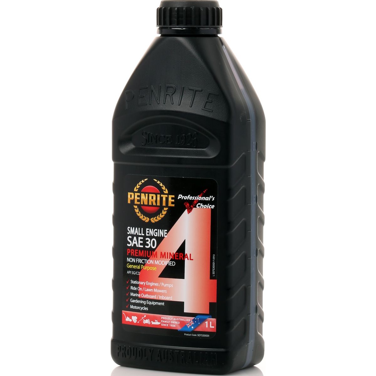 Penrite Small Engine 4 Stroke Oil 10W-30 1L