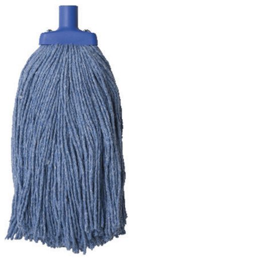 Oates Duraclean Mop Synthetic Blend Yarn Head Blue 400g 165714