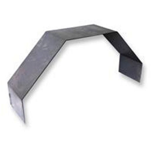 Trojan Trailer Mud Guard Plain Folded Type - Bare Steel 750Mm X 200Mm X 300Mm 13In To 14In Wheel R8618