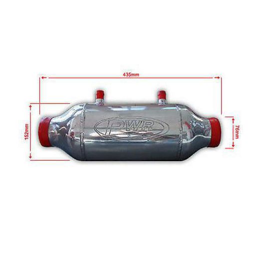 PWR Liquid To Air Barrel Intercooler 150x200mm 3" Outlets PWI2918