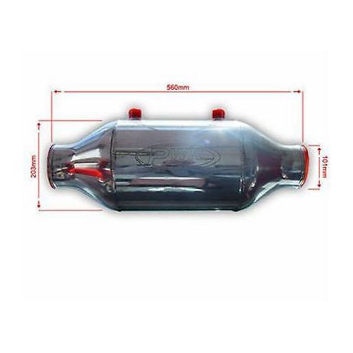 PWR Liquid To Air Barrel Intercooler 200x300mm 4" Outlets PWI3204