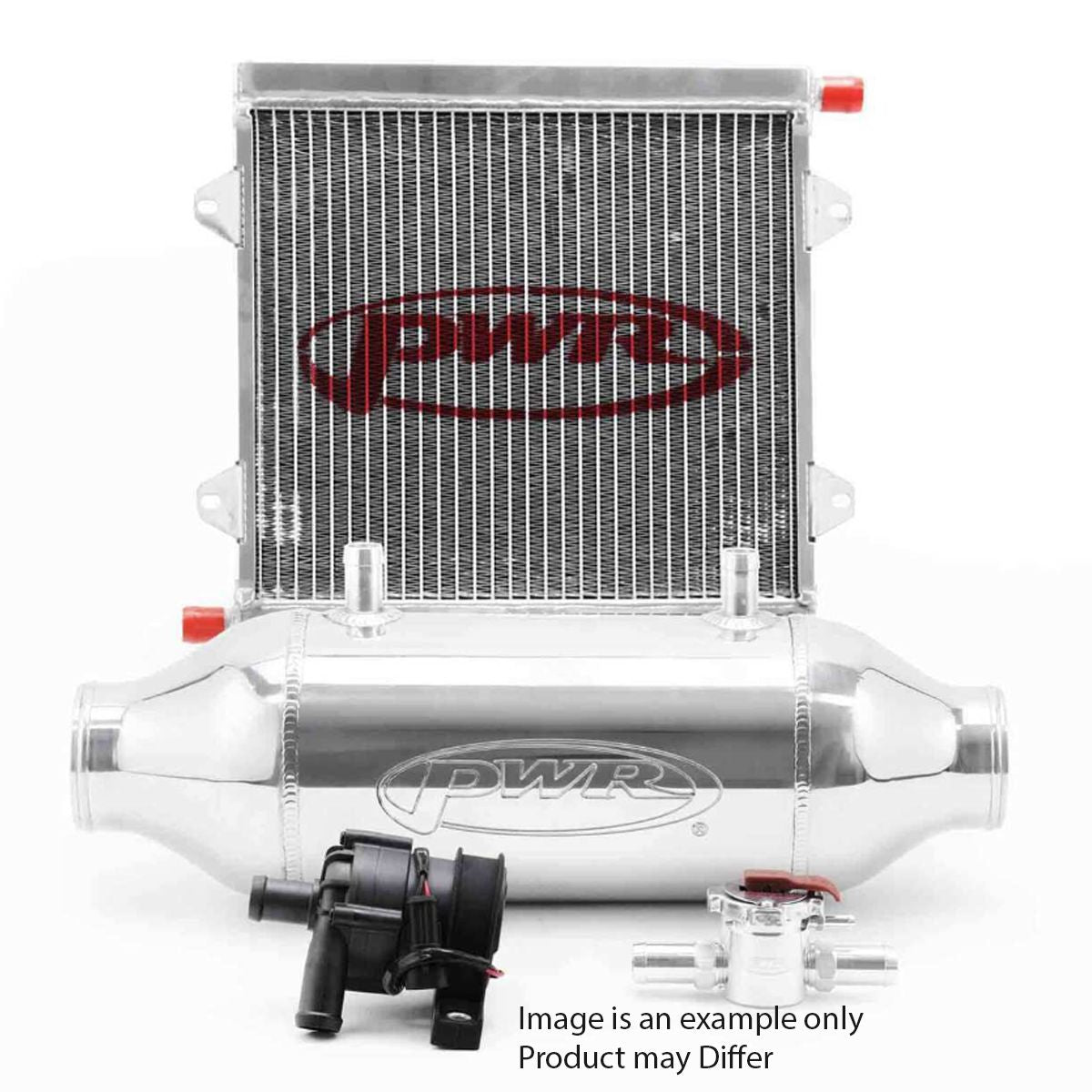 PWR Liquid To Air Barrel Intercooler Kit 150x200x435mm PWR5219