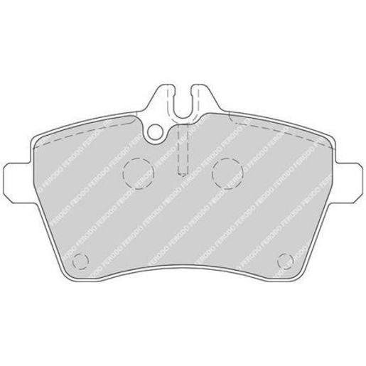 Ferodo Brake Pad Set FDB1749