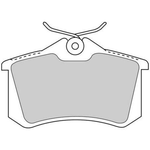 Ferodo Brake Pad Set FDB1788